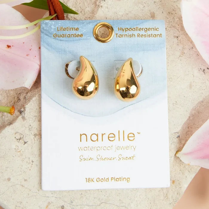Narelle Waterproof Tear Drop Earrings