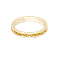 November (Topaz) Yellow Gold Ring | Size 9
