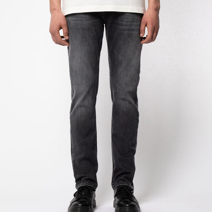 Nudie Jeans - Lean Dean Black Skies Jeans - Nigel Clare
