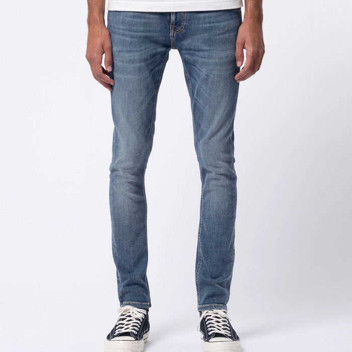 Nudie Jeans - Tight Terry Steel Navy Jeans - Nigel Clare