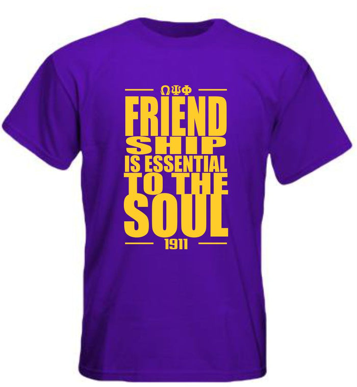 Omega Printed Motto Tee