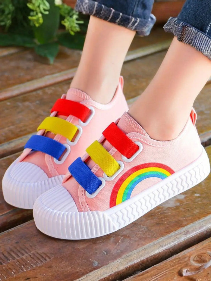 Over The Rainbow Sneakers by Liv and Mia Mia Belle Girls