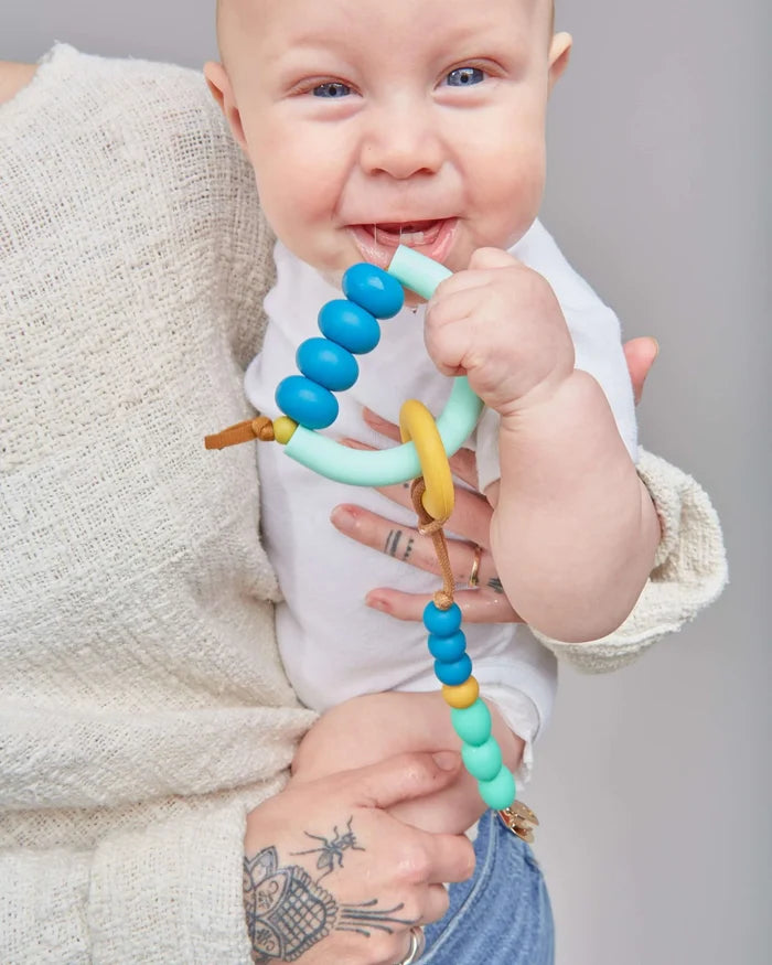 Pacific Arch Ring Teether + Clip Set image 1