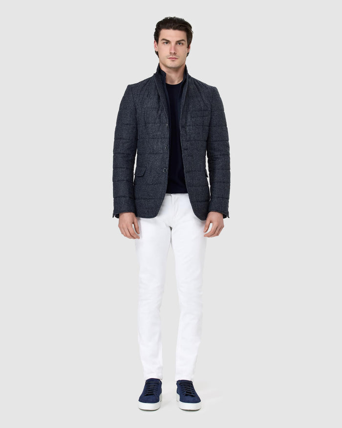 Padded Jacket with Removable Vest - Men's Casual Jacket at Menzclub
