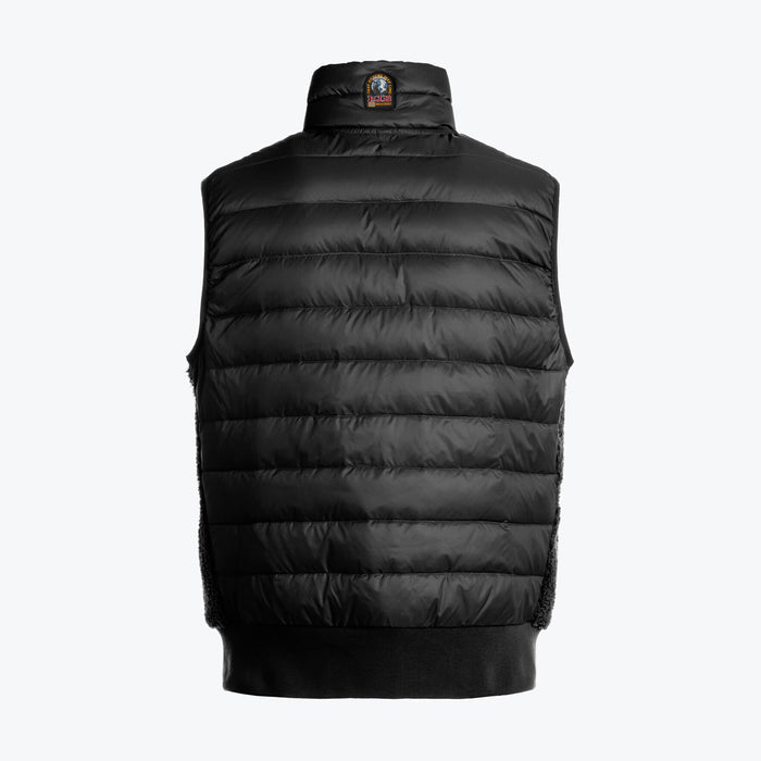 Parajumpers - Selkup Fleece Gilet in Black - Nigel Clare
