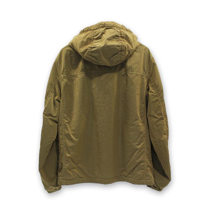 Paul & Shark - Garment Dyed Nylon Jacket in Khaki - Nigel Clare