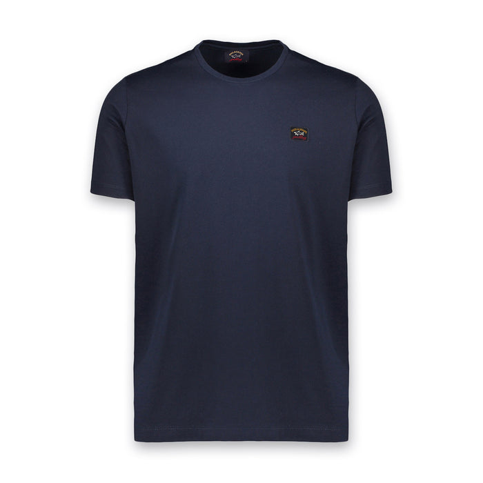 Paul & Shark - Logo Patch T-Shirt in Navy - Nigel Clare