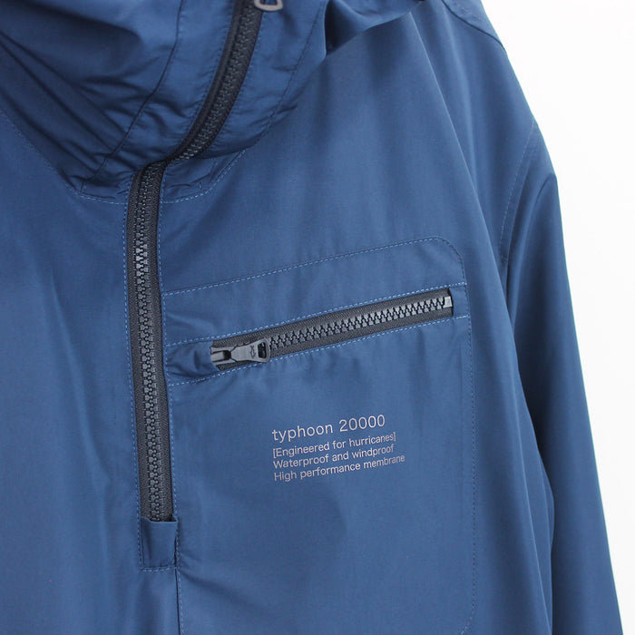 Paul & Shark - Typhoon Save The Sea Anorak Jacket in Blue - Nigel Clare