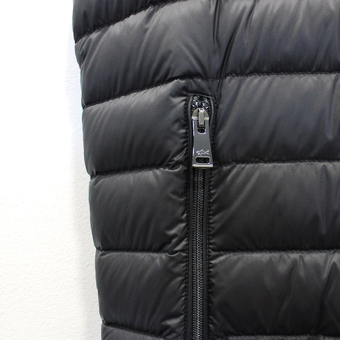 Paul & Shark - Ultralight Down Gilet in Black - Nigel Clare