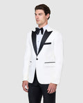 Peak Lapel Tuxedo Jacket - Men's Tuxedos at Menzclub