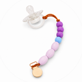 Plum Teether Clip