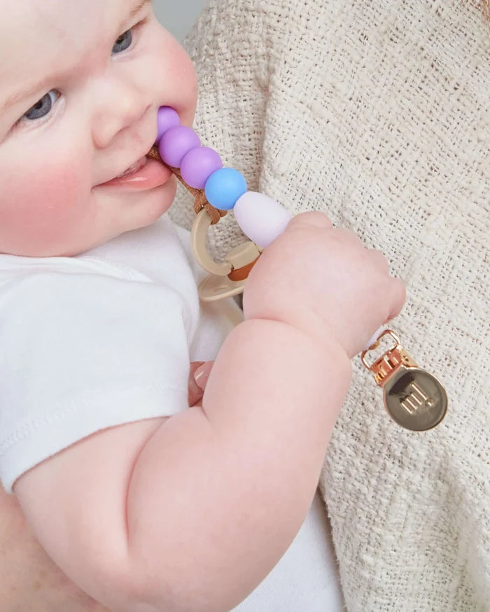 Plum Teether Clip image 1