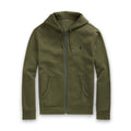 Polo Ralph Lauren - Double Knit Full Zip Hoodie in Green - Nigel Clare