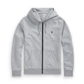 Polo Ralph Lauren - Double Knit Full Zip Hoodie in Grey - Nigel Clare