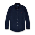Polo Ralph Lauren - Slim Fit Corduroy Shirt in Navy - Nigel Clare