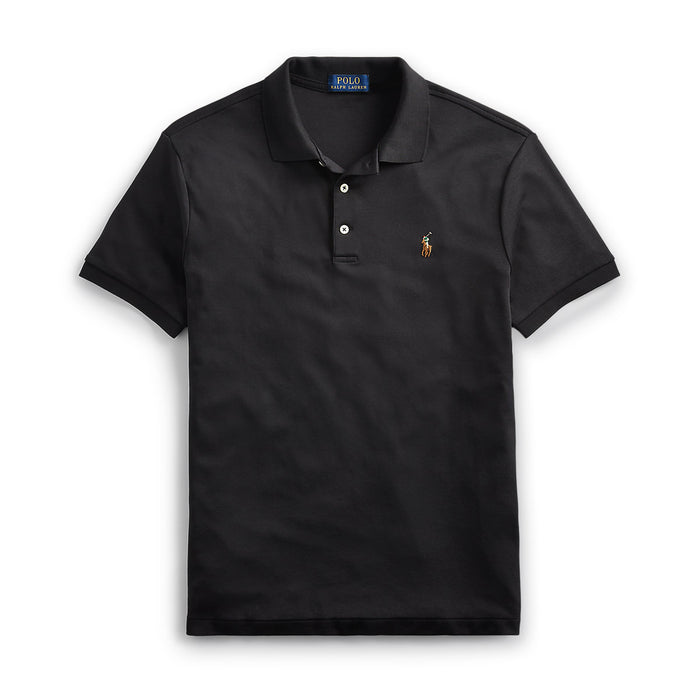 Polo Ralph Lauren - Soft Touch Polo Shirt in Black - Nigel Clare