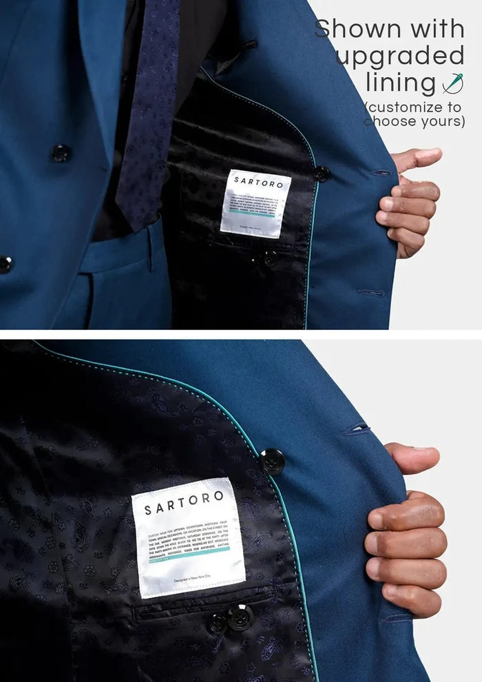 Beekman Prussian Blue Jacket - SARTORO