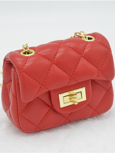 Toddler Fashion Accessories | Little Girls Quilted Crossbody Handbag