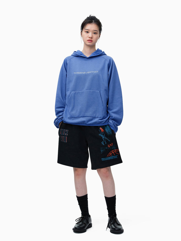Raglan Jersey Hoodie