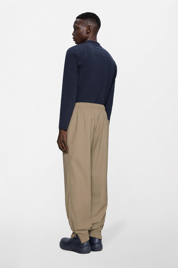 RAINS Rain Pants Regular Beige Pants