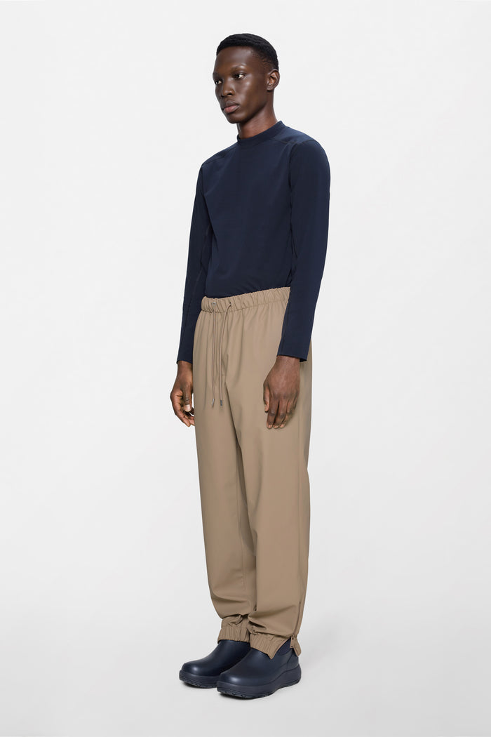 RAINS Rain Pants Regular Beige Pants