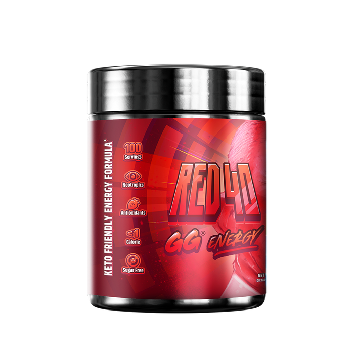 Red 40 GG - 100 Servings - Gamer Supps