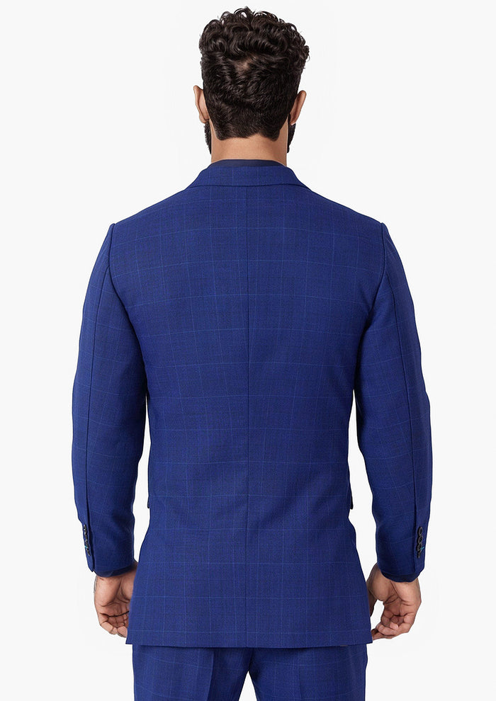Regal Blue Windowpane Jacket