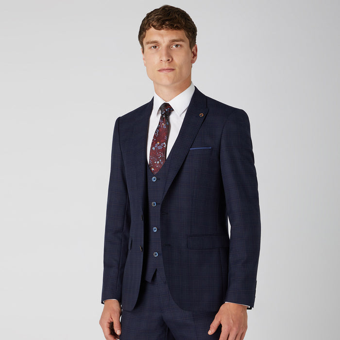 Remus Uomo - 3 Piece Lanito X-Slim Suit in Navy - Nigel Clare