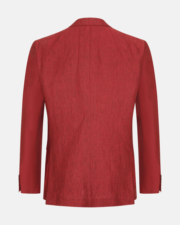Richard Linen Suit Red
