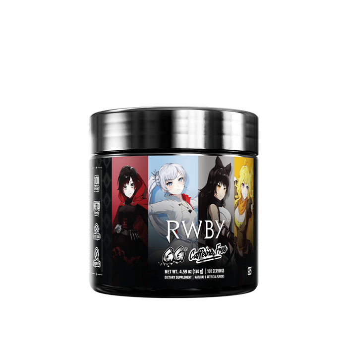 RWBY GG Caffeine Free - 100 Servings - Gamer Supps