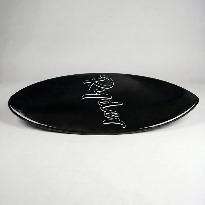 RYDER Epoxy Resin Skimboard 48″ - Black / Lime