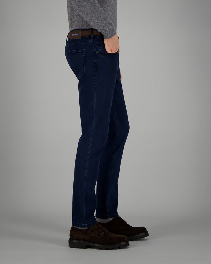 Gardeur Sandro Cotton Trouser - Men's Jeans at Menzclub