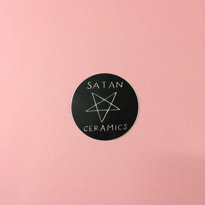 Satan Ceramics Sticker