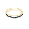 September (Sapphire) Yellow Gold Ring | Size 6
