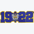 SGRho Crest Date Twill Patch
