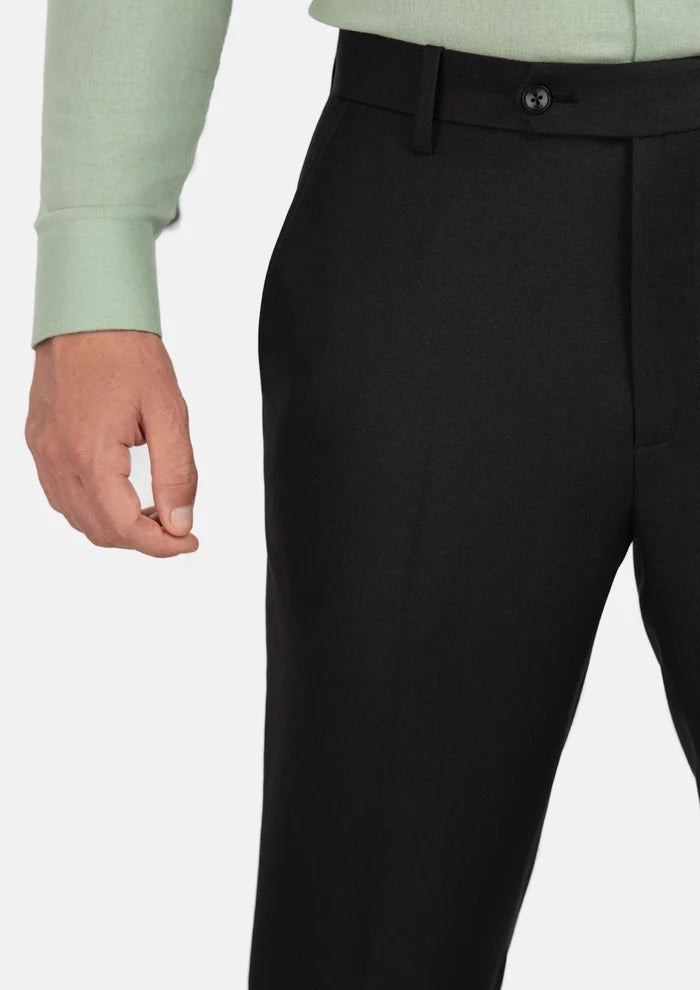 Shimmer Black Pants - SARTORO