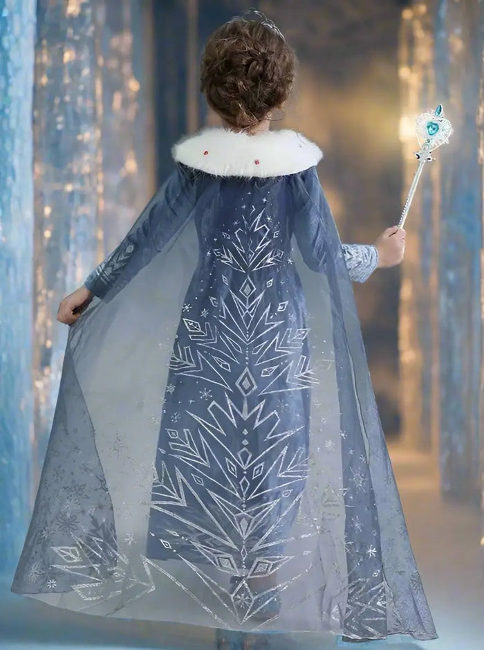 Halloween Costumes | Frozen Inspired Costume Set | Mia Belle Girls