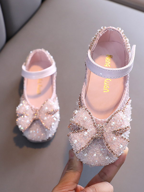 Mia Belle Girls Bow Mary Jane Shoes | Shoes By Liv and Mia