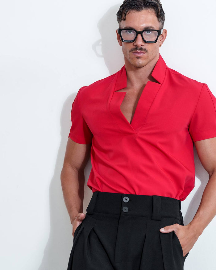 Star Neck Shirt