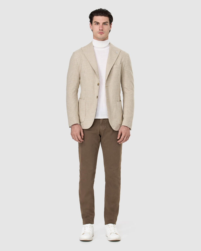 L.B.M Steve Houndstooth Jacket - Men's Blazers at Menzclub