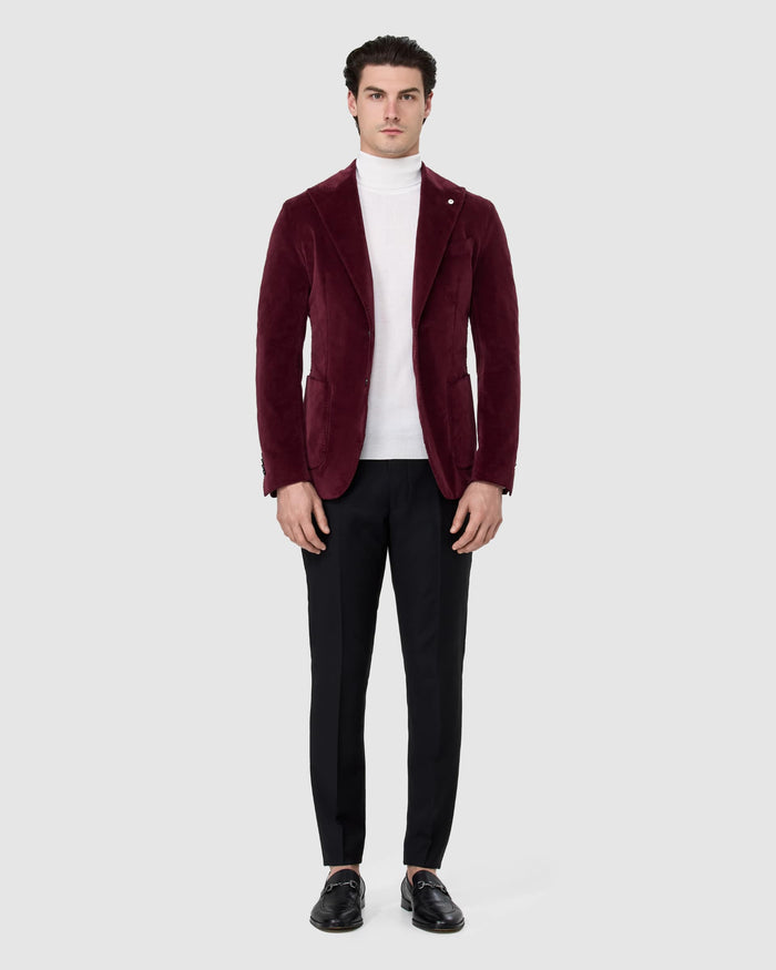 Steve Velvet Jacket - Men's Blazers at Menzclub