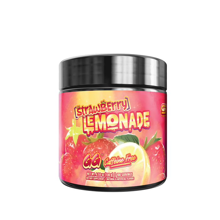 Strawberry Lemonade Caffeine Free - 100 Servings - Gamer Supps
