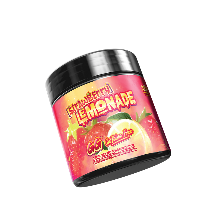 Strawberry Lemonade Caffeine Free - 100 Servings - Gamer Supps