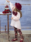 Sweet Thalia Tunic and Floral Legging Set Mia Belle Girls