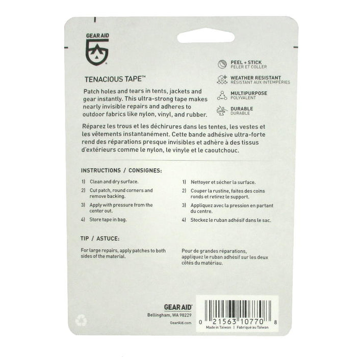Tenacious Tape Repair Strip - GearAid - Apparel Maintenance