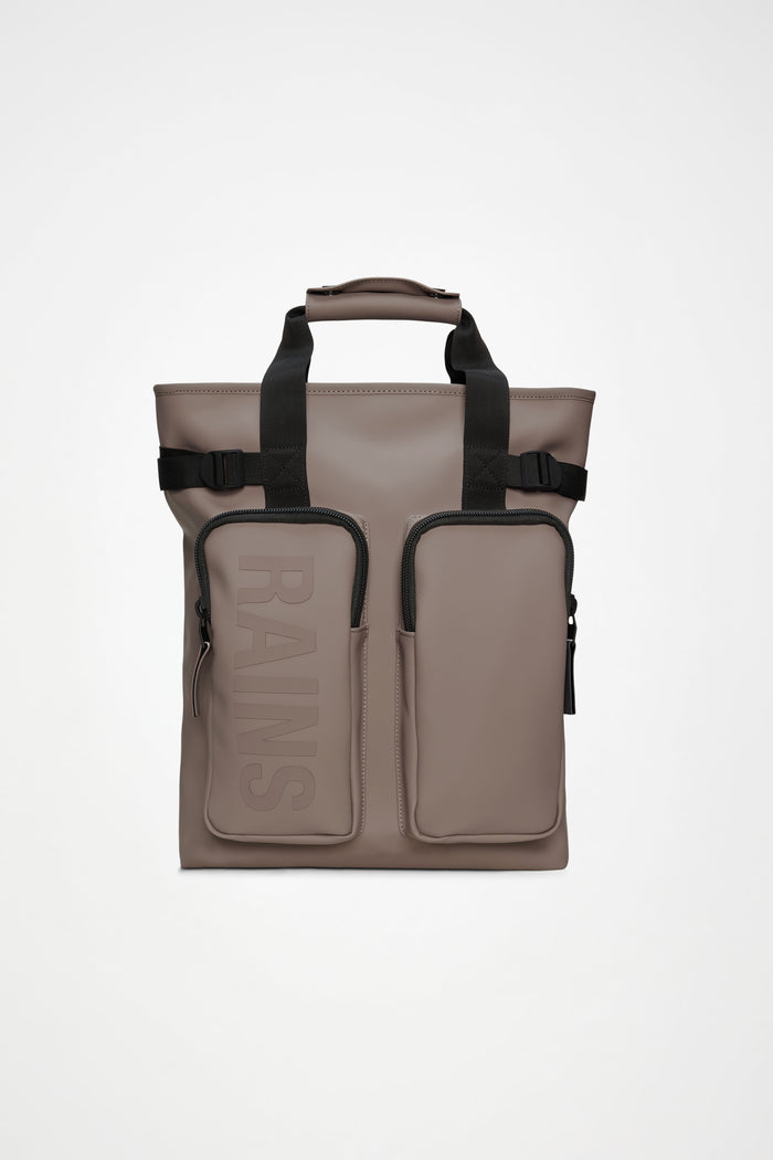 RAINS Texel Tote Backpack Cinder 15L H43 x D12.50 x W32 cm Backpack