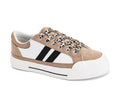 That's Her Sand White Black Tennis Shoes