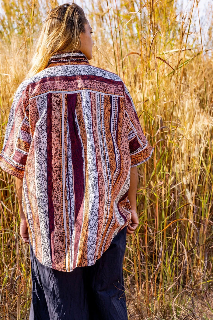 The Cerise Oversized Shirt