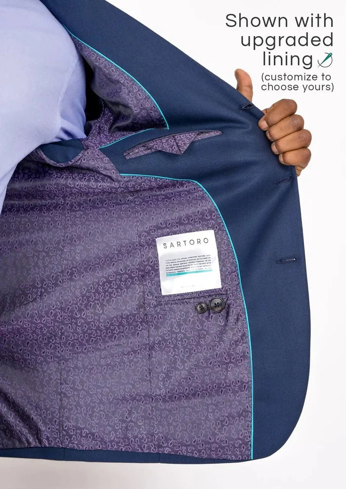 Thompson Navy Twill Suit - SARTORO