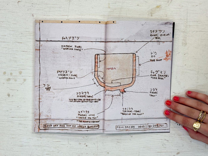 Tom Sachs Large Chawan Cabinet Zine